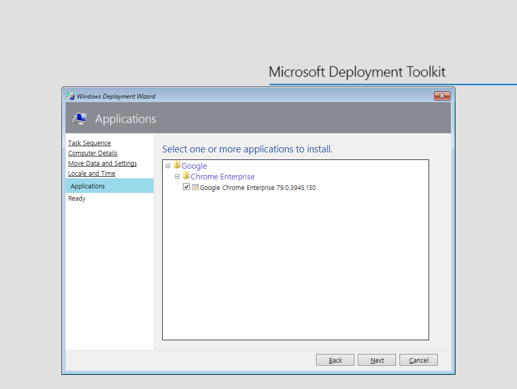 【Day 9】 MDT Deploy Applications